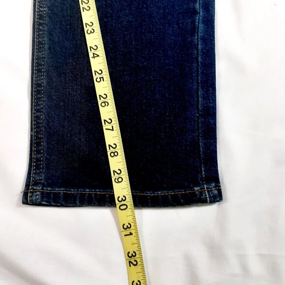 Levi Strauss Signature Jeans Mens 28x30 Athletic Fit Dark Wash Denim - Picture 8 of 14